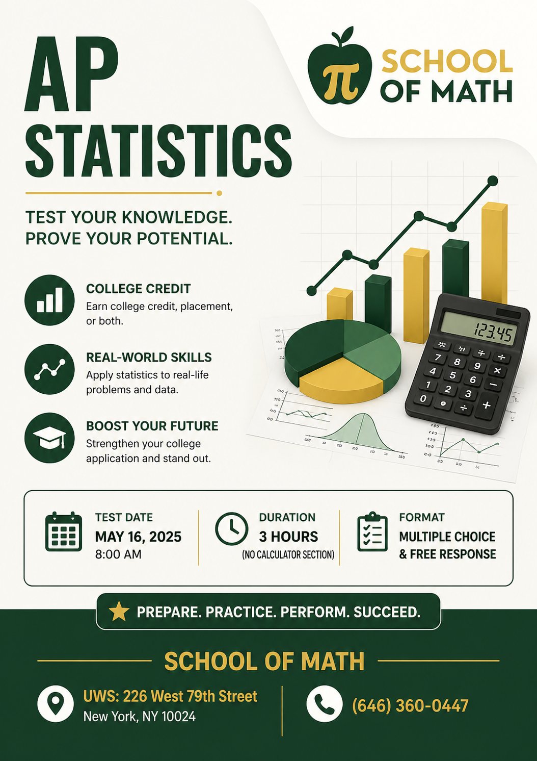 AP Statistics Prep by School of Math UWS